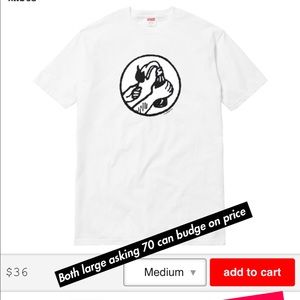 Supreme Molotov and cards tee